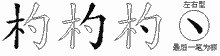 杓字拆解