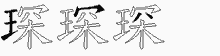 琛字拆解