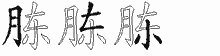 胨字拆解
