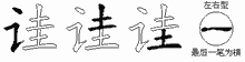 诖字拆解