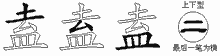 盍字拆解