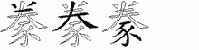 豢字拆解