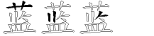 蓝字拆解