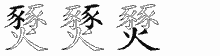 燹字拆解
