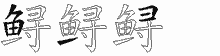 鲟字拆解