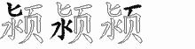 颍字拆解