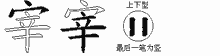 宰字拆解