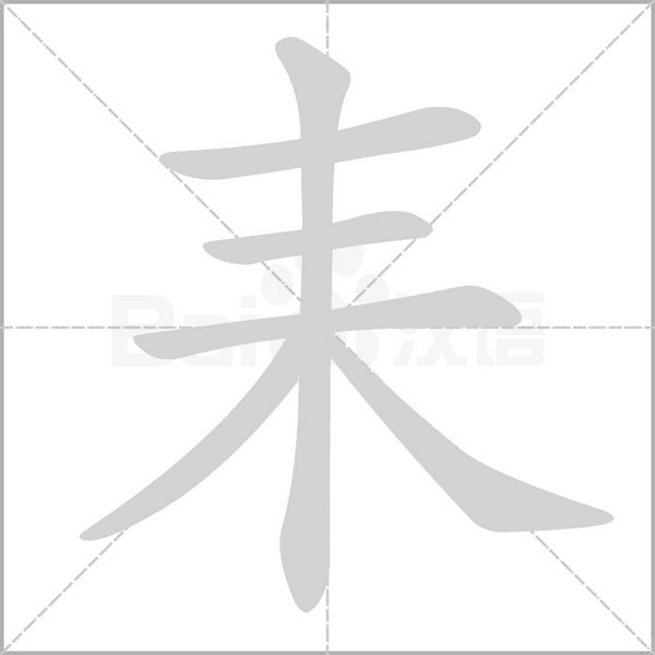 耒字
