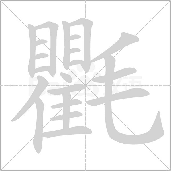 氍字