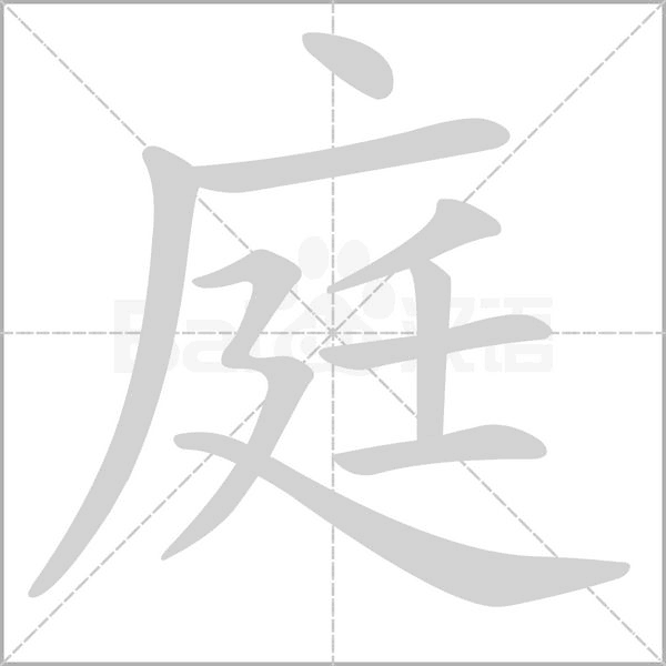 庭字
