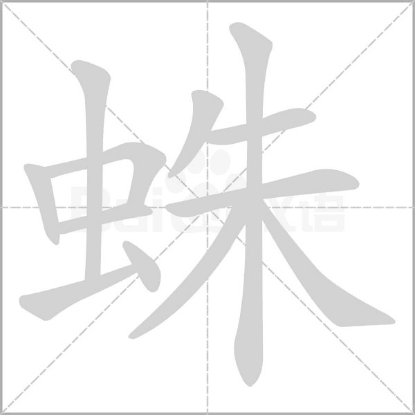 蛛字